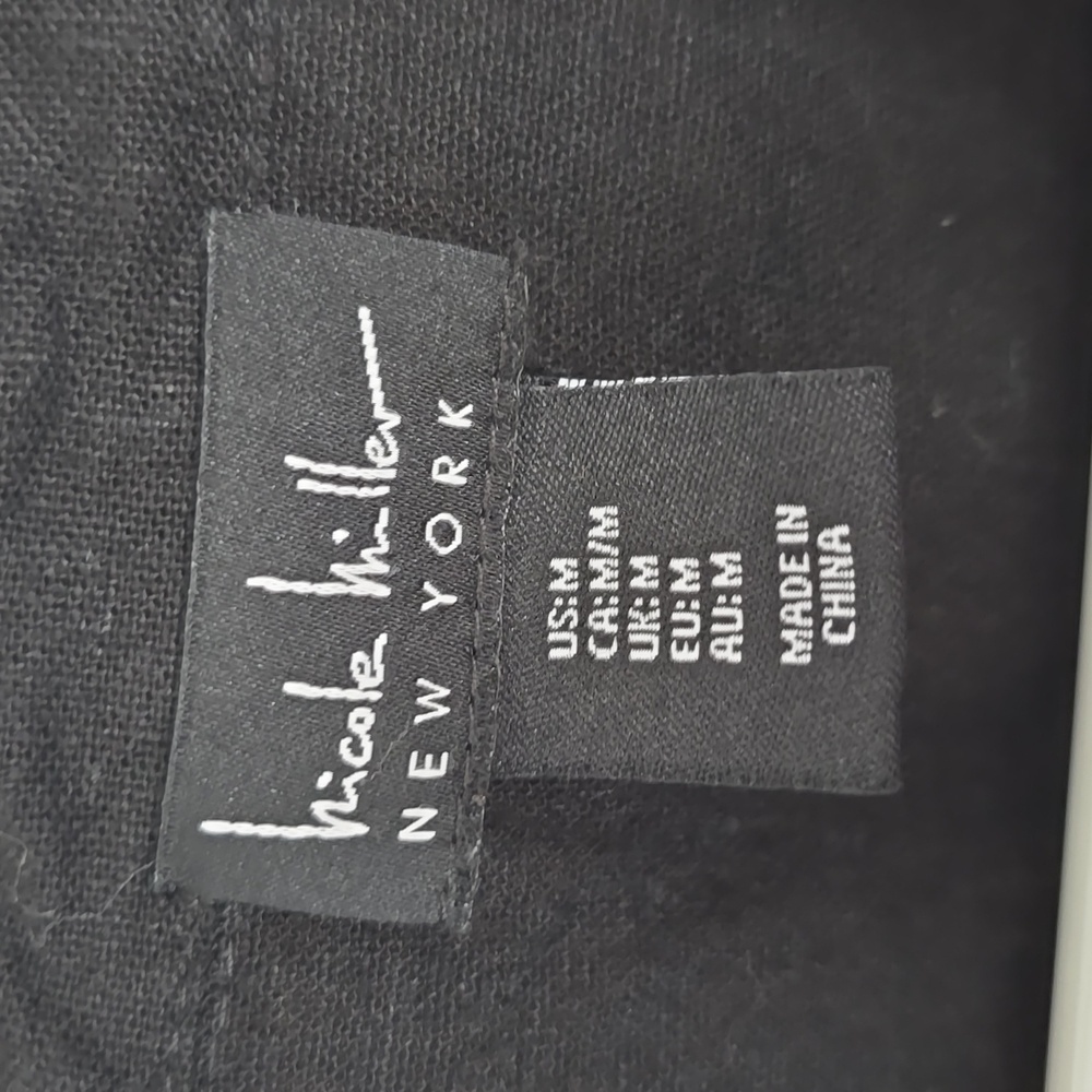 Nicole Miller Black Midi Dress - Picture 2 of 9